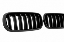 BMW X6 F16 2014-2019 Calandre 1 Bar (noir mat) photo 3