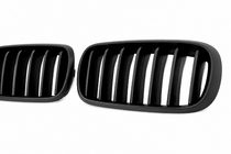 BMW X6 F16 2014-2019 Calandre 1 Bar (noir mat) photo 4
