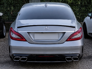 Mercedes CLS C218 2011-2018 Diffuseur arrière avec embouts d’échappement chromés (2015-2018, Design GT63) photo 2