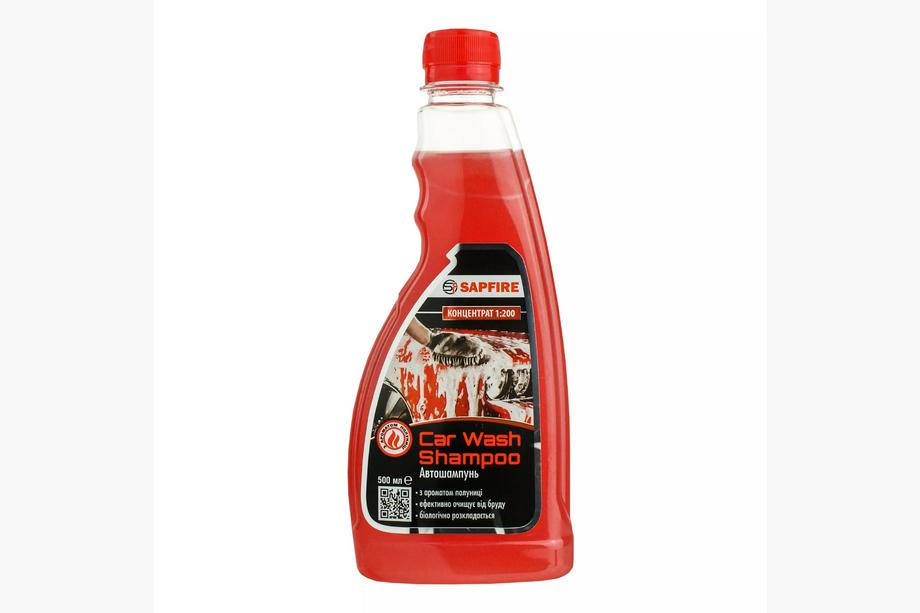 Shampooing auto parfum fraise 500 ml SAPFIRE Image