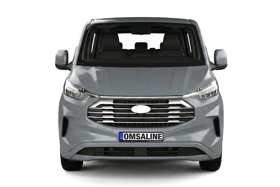 Ford Custom 2023- Baguettes de calandre (9 pcs, acier inoxydable) Image