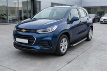 Chevrolet Trax 2012-2023 Marchepieds Latéraux BlackLine (2 pcs, Aluminium) photo 1