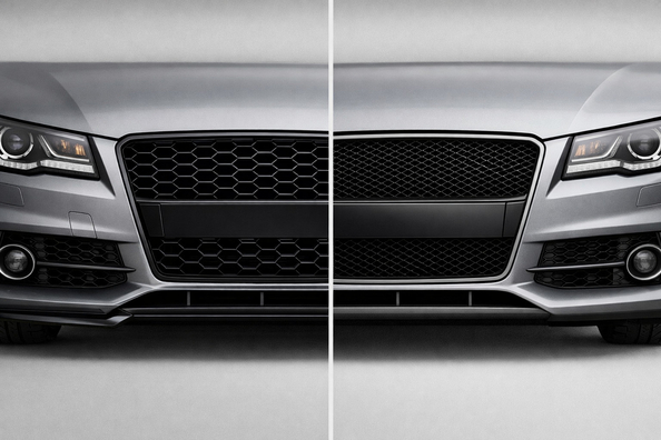 Calandre tuning ou calandre d’origine avec grille : plus pratique ?