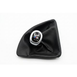 Soufflet de levier de vitesses + pommeau OEM V2 (similicuir) BMW 1 Series E81/E82/E87/E88 2004-2011 photo 1