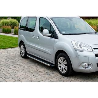 Marchepieds Latéraux BlackLine (2 pcs, Aluminium) Peugeot Partner Tepee 2008-2018 photo 1