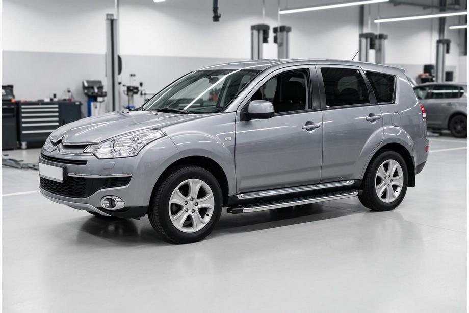 Citroen C-Crosser 2007-2013 Marchepieds Latéraux BlackLine (2 pcs, Aluminium) Image