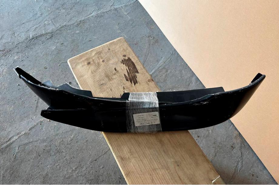 BMW 3 Series E90/E91 2005-2011 Déstockage Flaps de lèvre avant DPT (pour E90 Base 2005-2008, noir brillant, 2 pcs) Photo 4