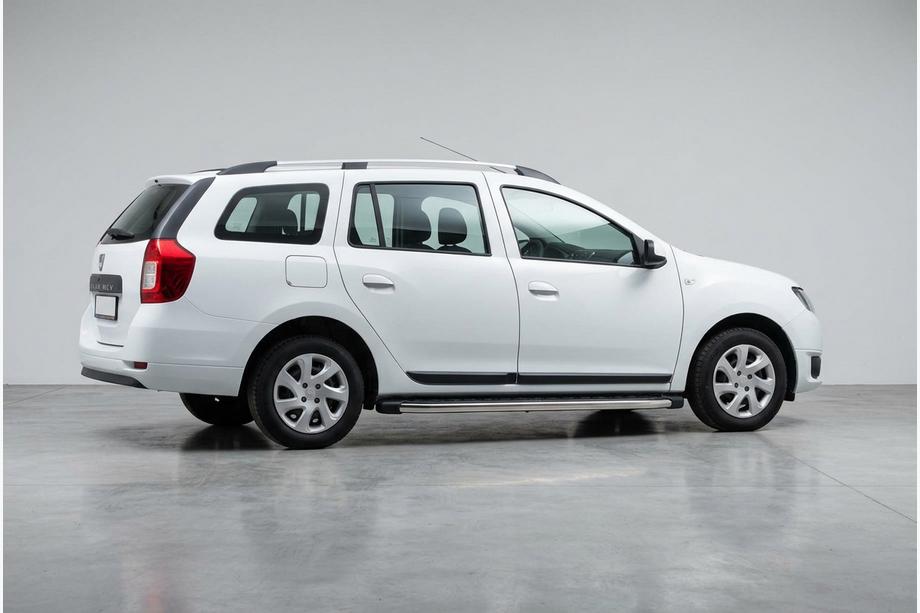 Renault Logan MCV 2013-2022 Marchepieds Latéraux BlackLine (2 pcs, Aluminium) Image