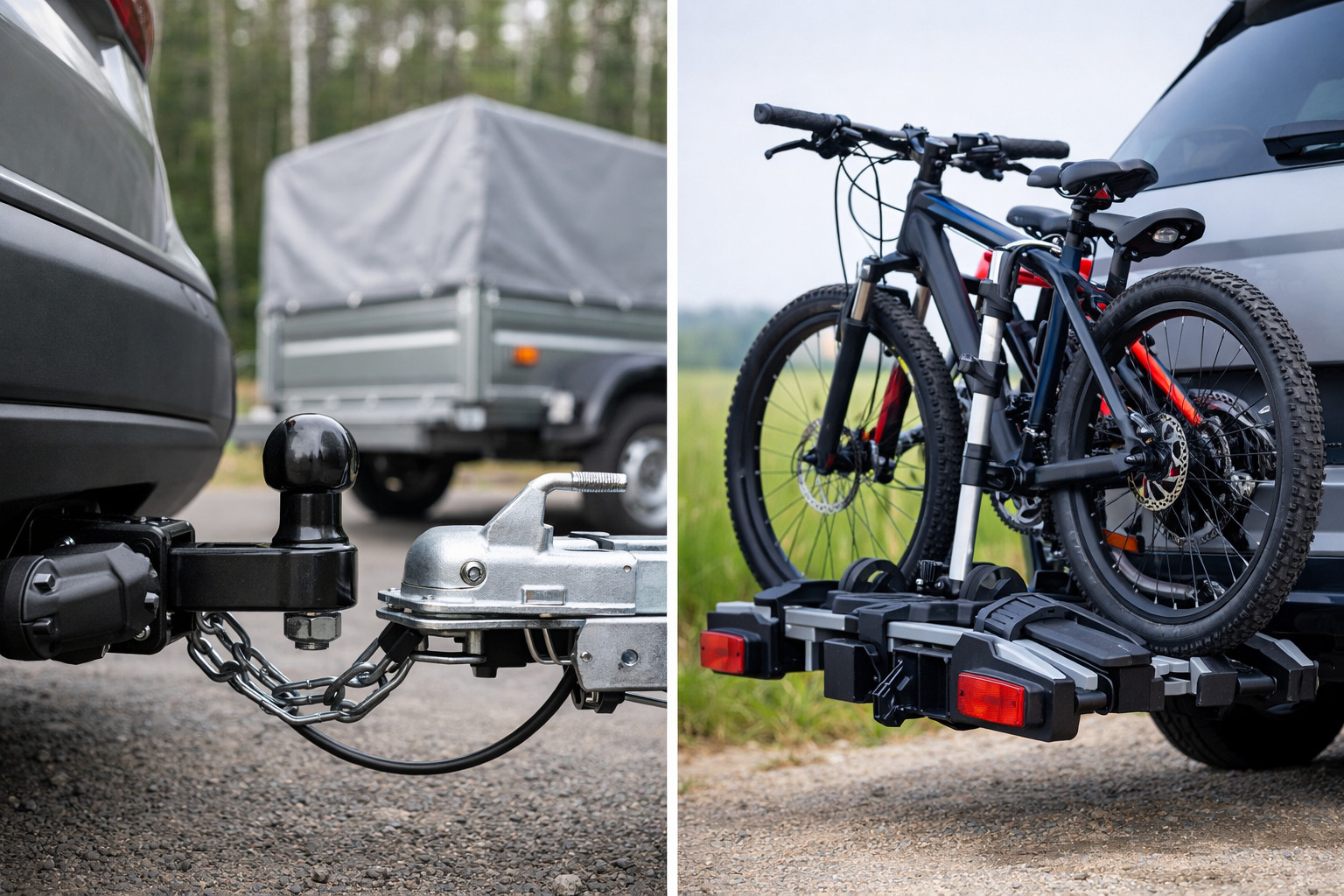 Attelage pour remorque ou porte-vélos : quoi vérifier avant l’achat