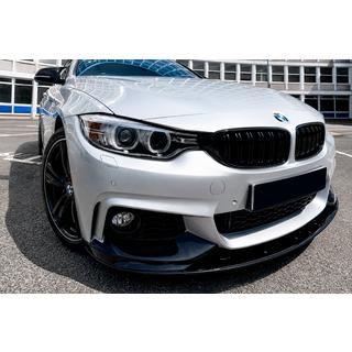 Lame avant MP-Style (pour M-Sport, noir brillant) BMW 4 Series F32/F33/F36 2012-2020 photo 4