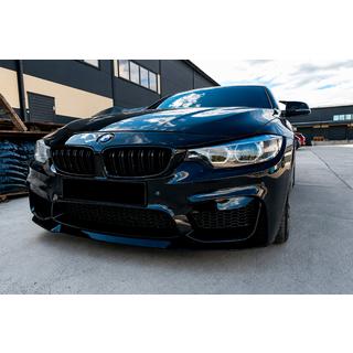 Lame avant CS-Style (pour M4, noir brillant) BMW 4 Series F32/F33/F36 2012-2020 photo 1