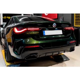 Diffuseur de pare-chocs arrière avec embouts d’échappement (pour G22/G23 M-Sport) photo 1