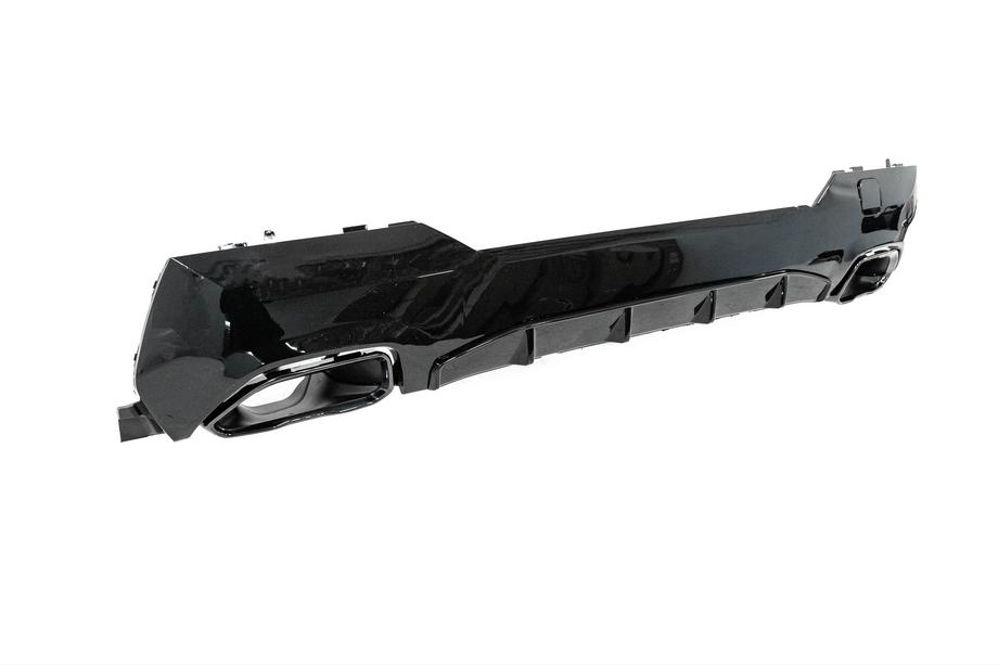 BMW 4 Series G22/23/26 2020- Diffuseur de pare-chocs arrière avec embouts d’échappement (pour G22/G23 M-Sport) Photo 5