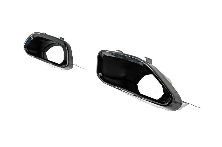 BMW 4 Series G22/23/26 2020- Diffuseur de pare-chocs arrière avec embouts d’échappement (pour G22/G23 M-Sport) Photo 9