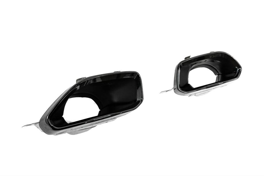 BMW 4 Series G22/23/26 2020- Diffuseur de pare-chocs arrière avec embouts d’échappement (pour G22/G23 M-Sport) Photo 10