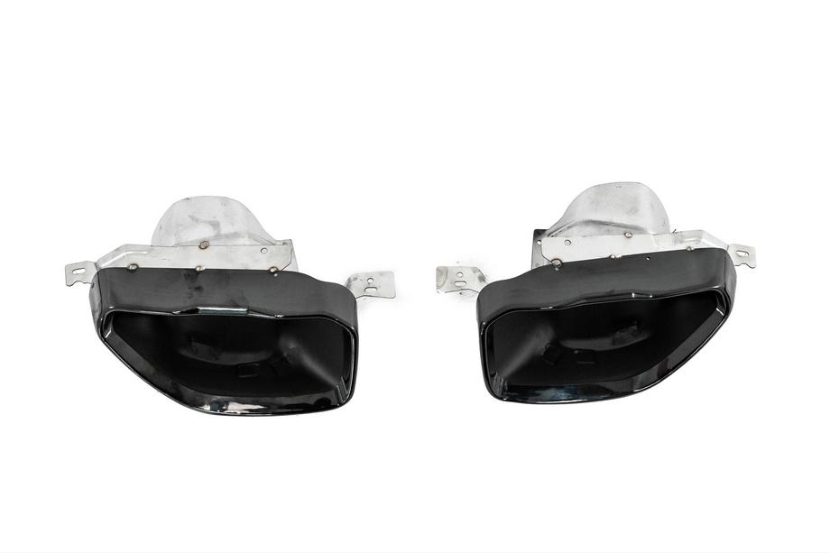 BMW 4 Series G22/23/26 2020- Diffuseur de pare-chocs arrière avec embouts d’échappement (pour G22/G23 M-Sport) Photo 13