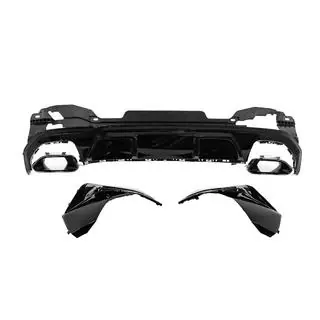 Diffuseur de pare-chocs arrière avec embouts d’échappement (pour G26 M-Sport) photo 3