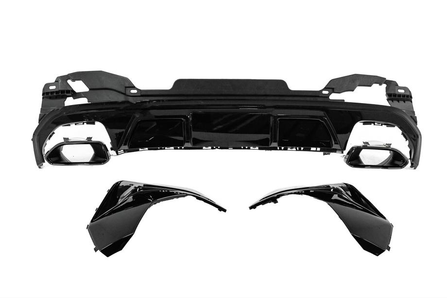 BMW 4 Series G22/23/26 2020- Diffuseur de pare-chocs arrière avec embouts d’échappement (pour G26 M-Sport) Photo 3