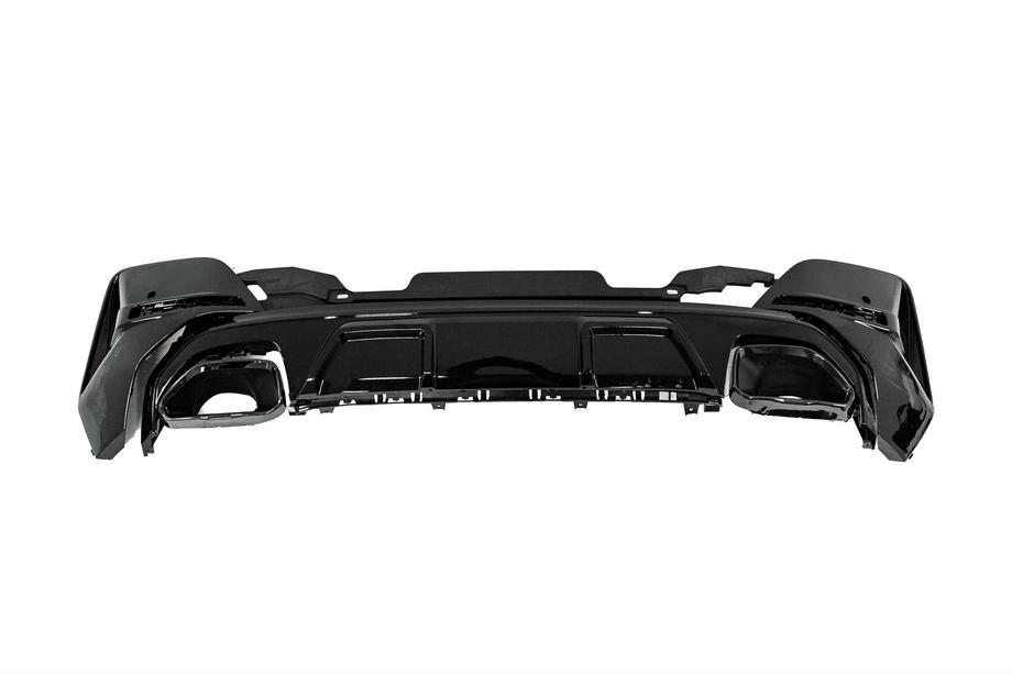 BMW 4 Series G22/23/26 2020- Diffuseur de pare-chocs arrière avec embouts d’échappement (pour G26 M-Sport) Photo 12