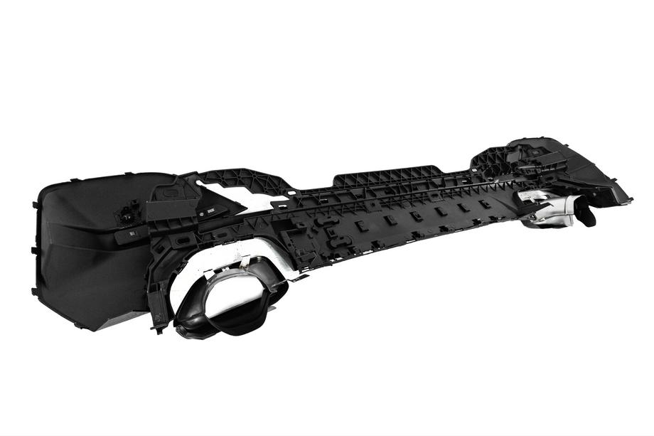 BMW 4 Series G22/23/26 2020- Diffuseur de pare-chocs arrière avec embouts d’échappement (pour G26 M-Sport) Photo 17