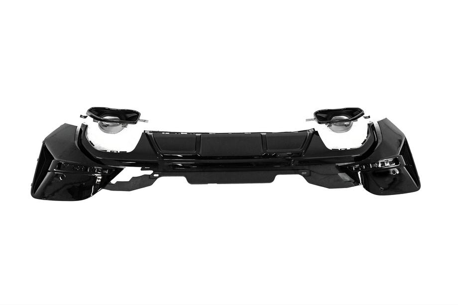 BMW 4 Series G22/23/26 2020- Diffuseur de pare-chocs arrière avec embouts d’échappement (pour G26 M-Sport) Photo 18