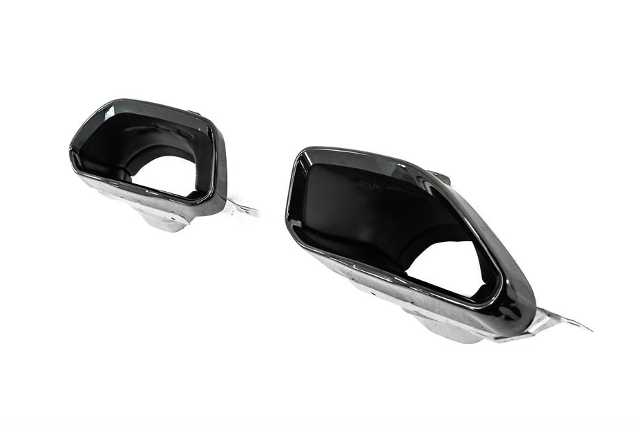 BMW 4 Series G22/23/26 2020- Diffuseur de pare-chocs arrière avec embouts d’échappement (pour G26 M-Sport) Photo 20