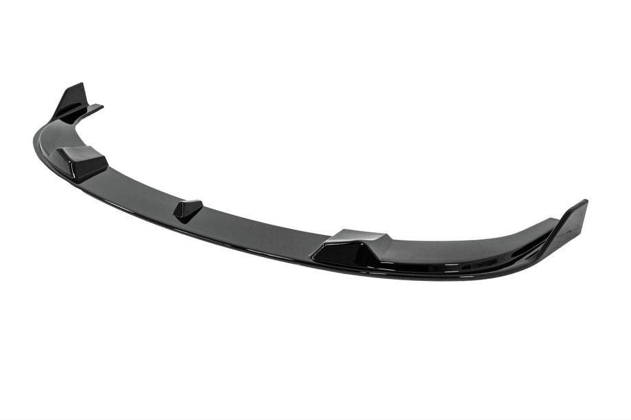 BMW 5 Series E60/E61 2003-2010 Lame de pare-chocs avant (pour M-Sport, noir brillant) Photo 3