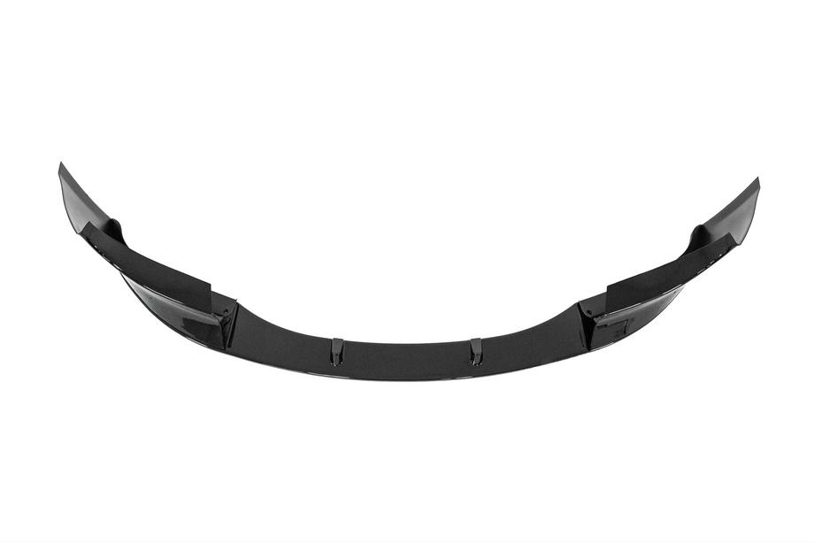 BMW 5 Series E60/E61 2003-2010 Lame de pare-chocs avant (pour M5, noir brillant) Photo 2