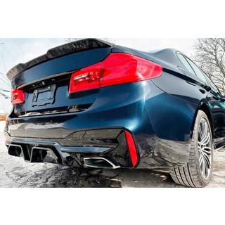 Diffuseur de pare-chocs arrière CS-Style (pour M-Sport/M5 F90, ABS) photo 2