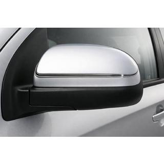Coques de Rétroviseurs (2 pcs, Inox)