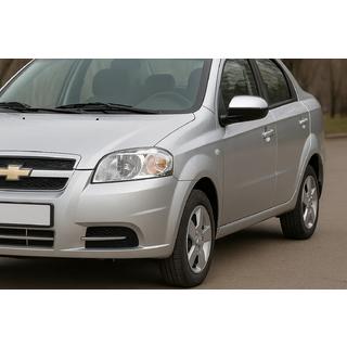 Coques de Rétroviseurs (2 pcs, Inox) Chevrolet Aveo T250 2005-2011 photo 3
