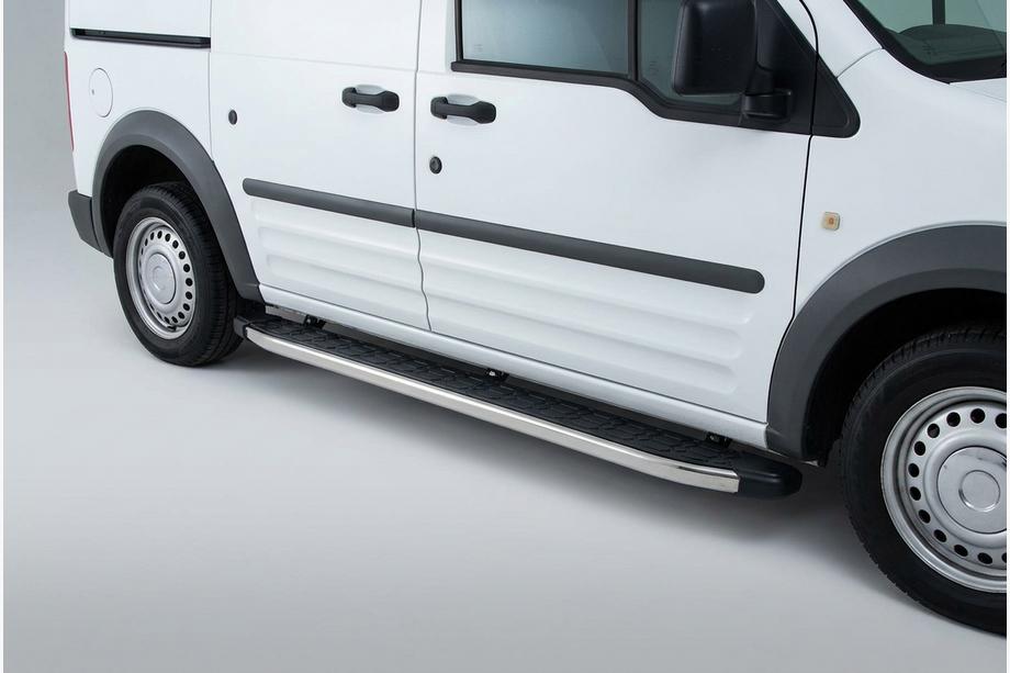 Ford Connect 2002–2006 Marchepieds Latéraux BlackLine (2 pcs, Aluminium) Image