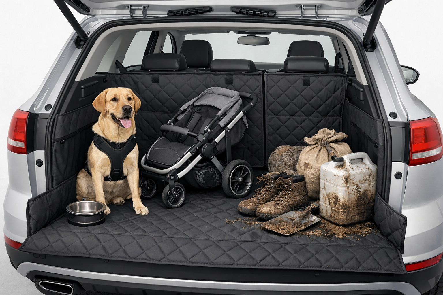 Tapis de coffre pour chien, poussette et chargement sale : lequel choisir ?