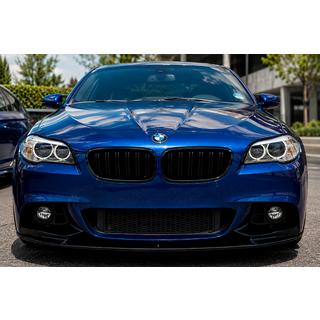 Lame de pare-chocs avant MP-Style (pour M-Performance, noir brillant) BMW 5 Series F10/F11 2010–2016 photo 1