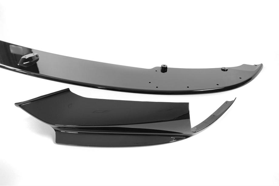 BMW 5 Series F10/F11 2010–2016 Lame de pare-chocs avant MP-Style (pour M-Performance, noir brillant) Photo 8
