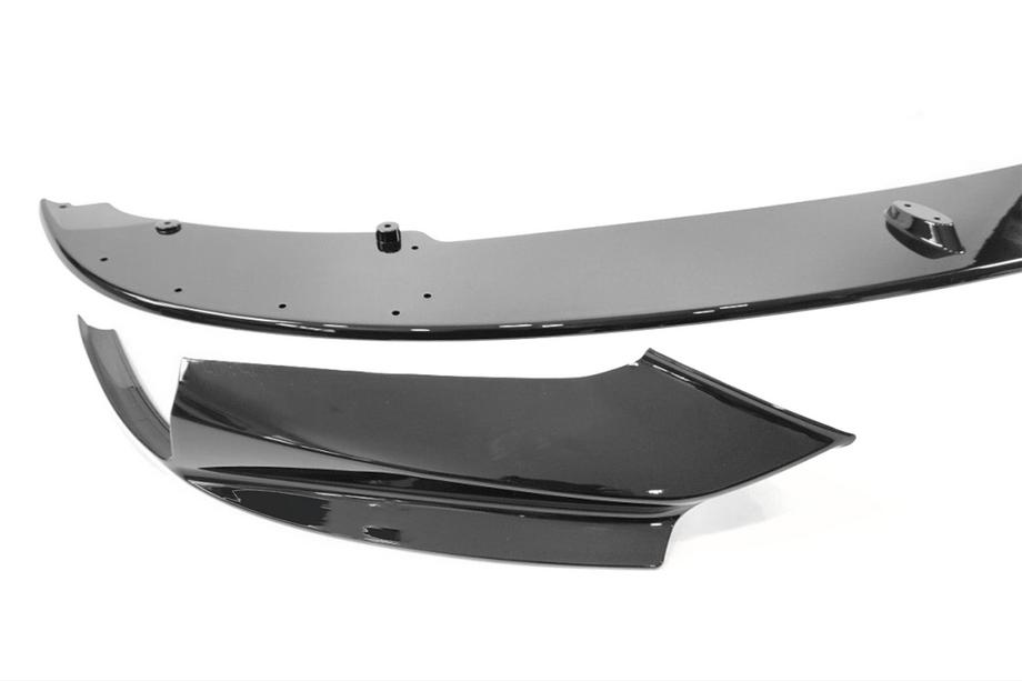 BMW 5 Series F10/F11 2010–2016 Lame de pare-chocs avant MP-Style (pour M-Performance, noir brillant) Photo 9