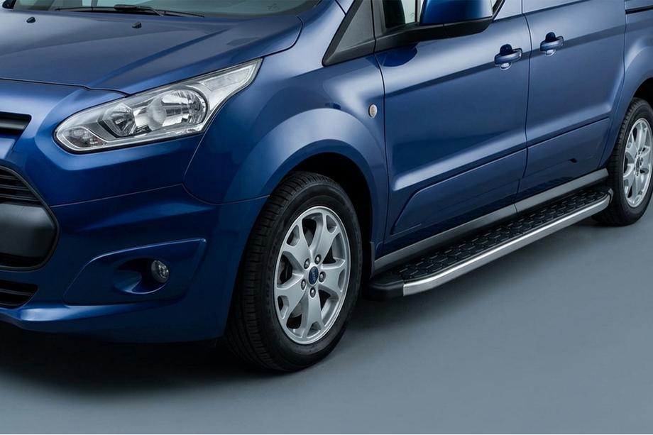 Ford Connect 2014-2021 Marchepieds Latéraux BlackLine (2 pcs, Aluminium) Image