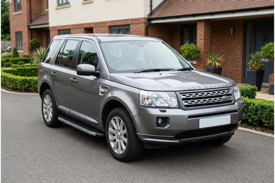 Land Rover Freelander II 2006–2014 Marchepieds Latéraux BlackLine (2 pcs, Aluminium) Image