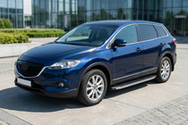 Mazda CX-9 2007-2016 Marchepieds Latéraux BlackLine (2 pcs, Aluminium) photo 1