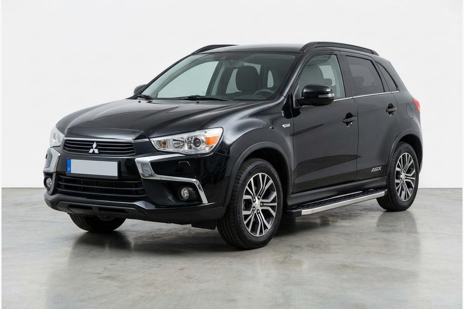 Mitsubishi ASX 2010-2023 Marchepieds Latéraux BlackLine (2 pcs, Aluminium) Image