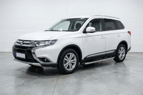 Mitsubishi Outlander 2012-2021 Marchepieds Latéraux BlackLine (2 pcs, Aluminium) photo 1
