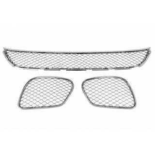 Kit de grilles de pare-chocs 2018-2021 (S65 AMG, chrome) photo 2