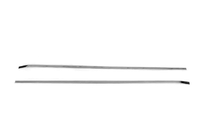 Citroen Berlingo 2008-2018 Moulures chromées pour portes coulissantes (2 pcs, inox) photo 2