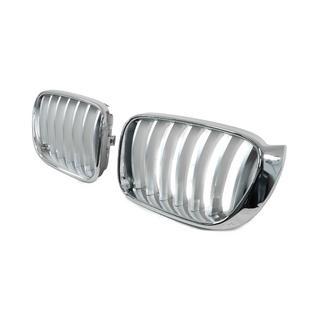 Grilles de calandre type « kidney » 1Bar (2014-2018, grises avec contour chromé) photo 3