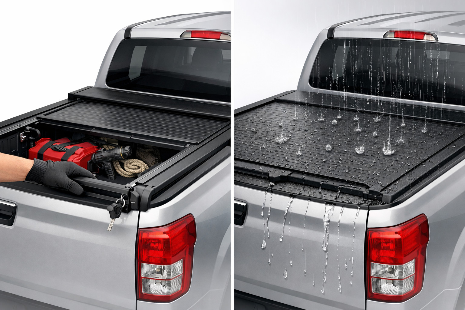 Couvre-benne pour pick-up : protège-t-il la charge de la pluie et du vol ?