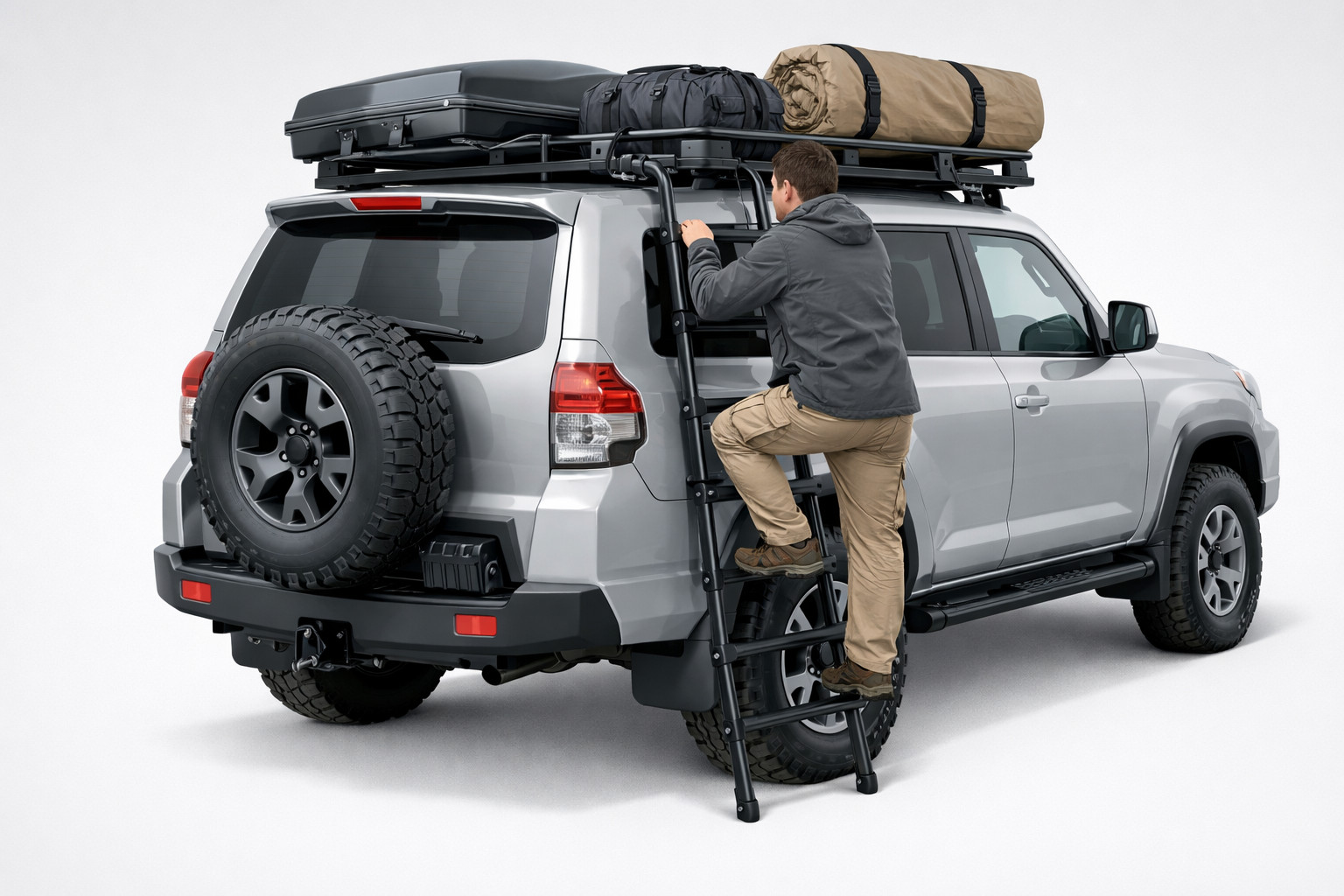 Échelle pour 4x4 : quand elle est vraiment nécessaire pour accéder au toit