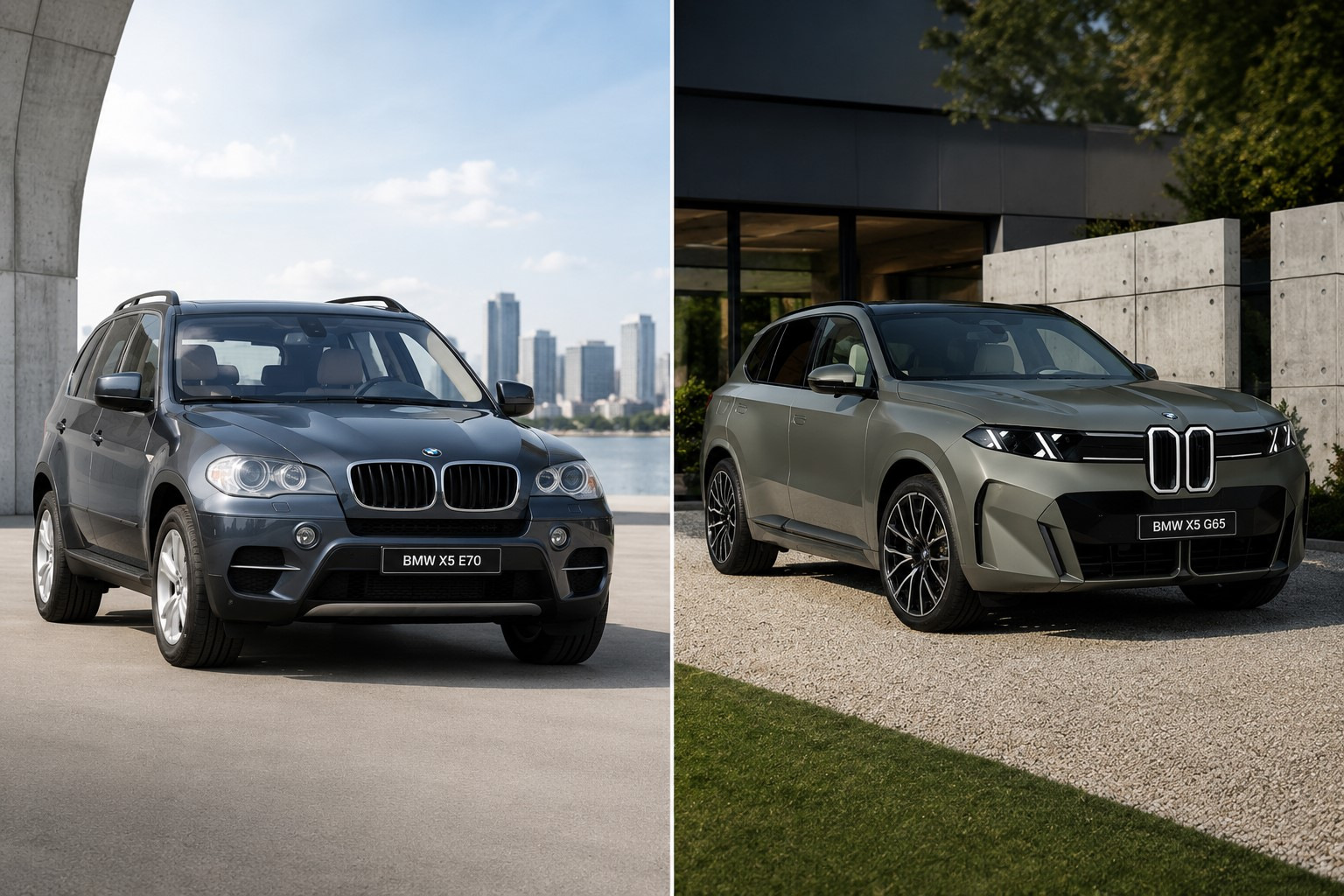 BMW X5 G65 vs BMW X5 E70 : caractère d’antan vs technologies modernes
