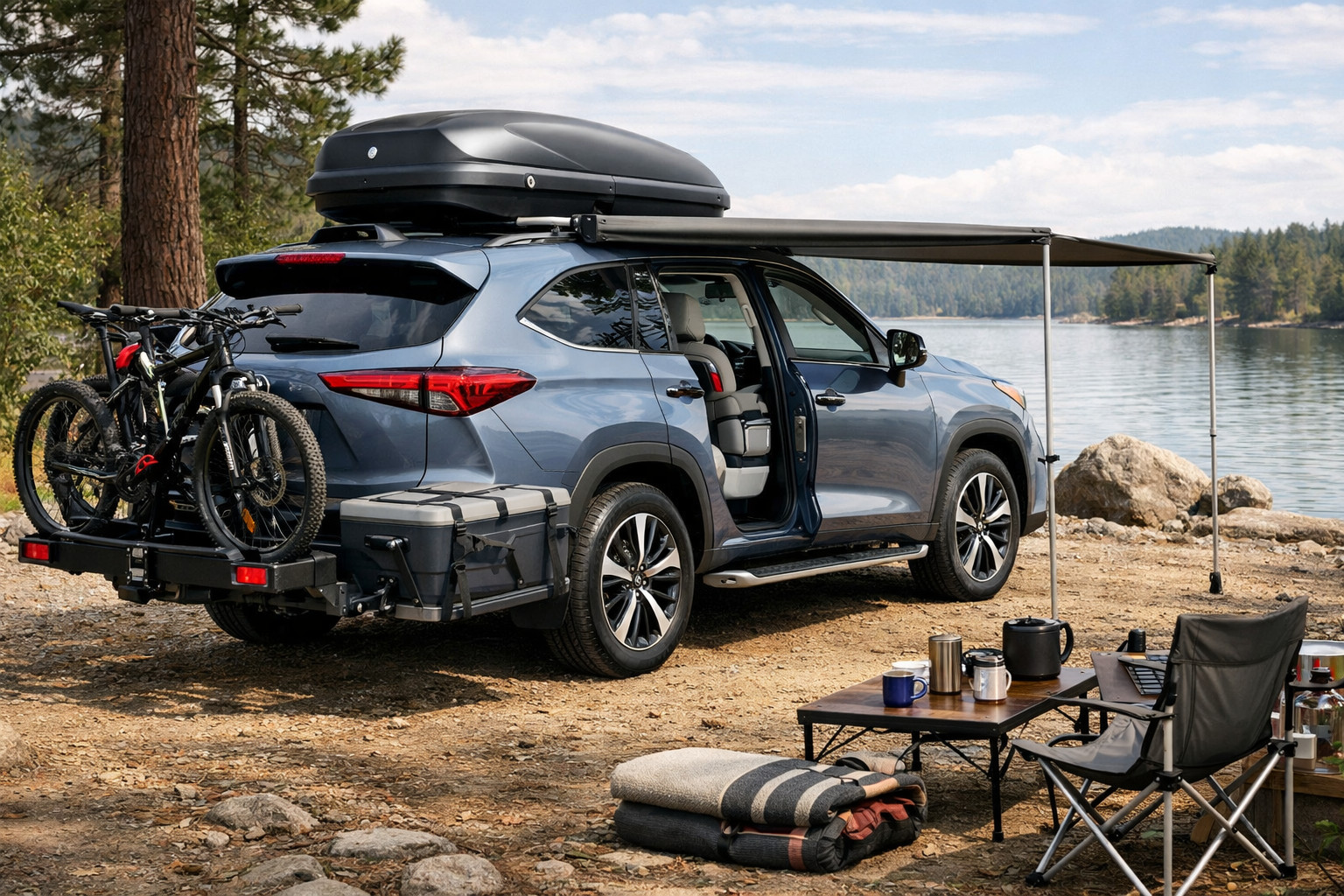 Pack d’améliorations Toyota Highlander pour la famille et les longs trajets