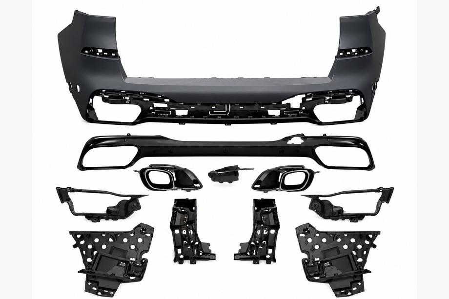BMW X7 G07 2019- Pare-chocs arrière M-Sport complet (2019-2023) Photo 16