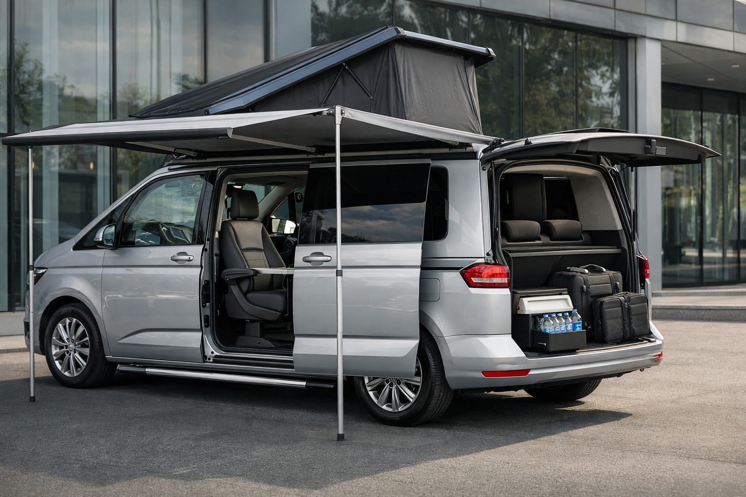 Pack d’améliorations Volkswagen Caravelle T7 pour pros et passagers
